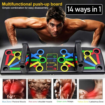 Foldable Push-Up Board