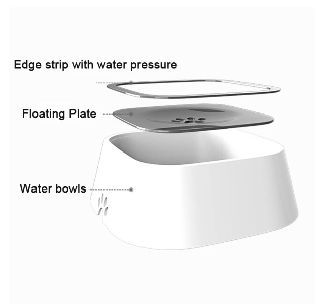 Zero Splash Dog Water Bowl