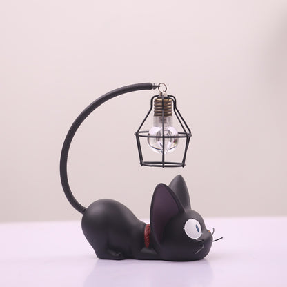 Magic Jiji cat night light witch home delivery small table lamp zakka Japanese groceries