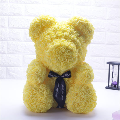 gift rose teddy bear