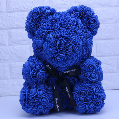 gift rose teddy bear