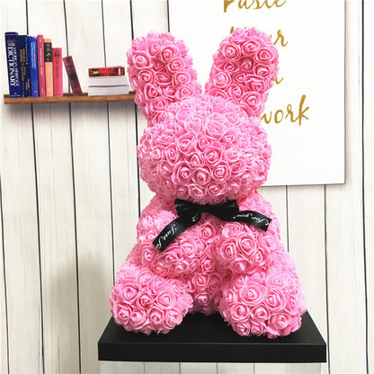 gift rose teddy bear