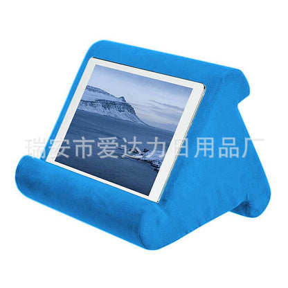 Multi-Angle Soft Pillow Pad Stand Tablet Phone Holder Book Reader Holder Rest Lap Reading Cushion For iPad Tablet Phone