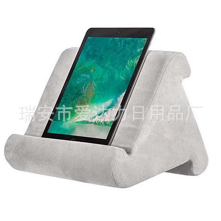 Multi-Angle Soft Pillow Pad Stand Tablet Phone Holder Book Reader Holder Rest Lap Reading Cushion For iPad Tablet Phone