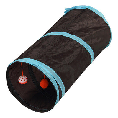 Pet supplies dog tunnel type toy cat channel rolling ground dragon pet tunnel dog household training with a piece of hair