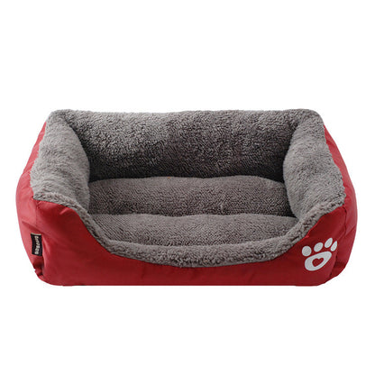 Amazon Explosion Four Seasons Universal Pet Nest Pet Supplies Candy Color Pet Bed Cat Nest Footprint Dog Nest wish