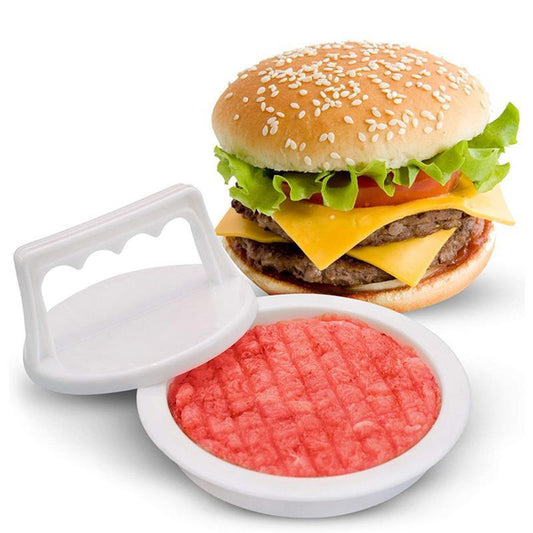 Round burger machine press burger machine meat beef grill burger machine pie maker mold kitchen tool