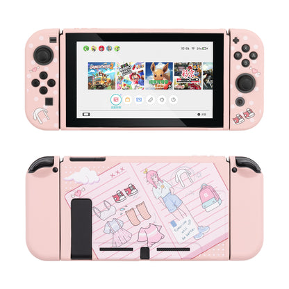 Geekshare Nintendo switch protective shell game console accessories NS split all-inclusive frosted protective cover color TPU shell(minimun order quantity=20)