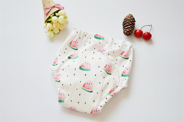 Baby cotton four-layer gauze waterproof washable cloth diaper diaper diaper pocket 4 layer learning pants training pants