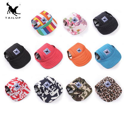 Pet Supplies Dog Clothes Accessories Baseball Duck Tongue Hat Hat