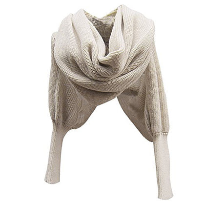 Foreign trade explosion models Classic fashion knitted scarf warm sleeves shawl factory direct sales