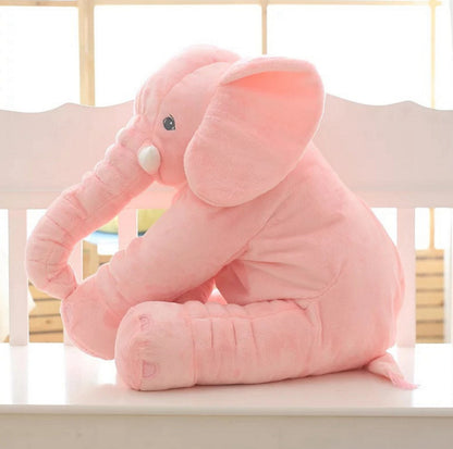 New Arrival 60CM One Piece Gray Elephant Plush Doll With Long Nose Cute PP Cotton Stuffed Baby Super Soft Elephants Toys WJ346