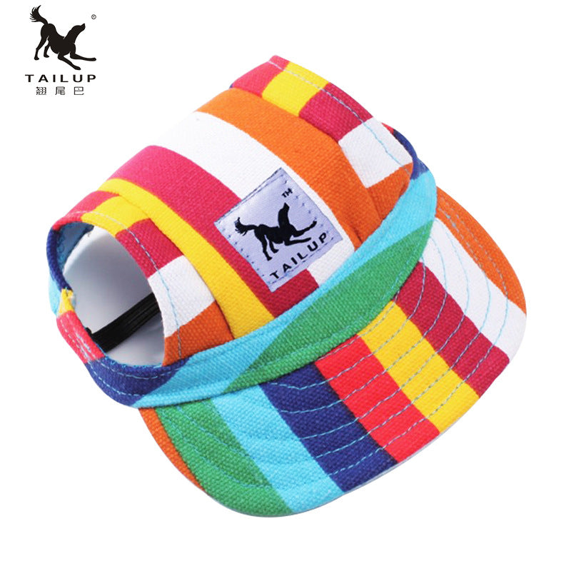 Pet Supplies Dog Clothes Accessories Baseball Duck Tongue Hat Hat