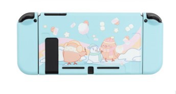 Geekshare Nintendo switch protective shell game console accessories NS split all-inclusive frosted protective cover color TPU shell(minimun order quantity=20)