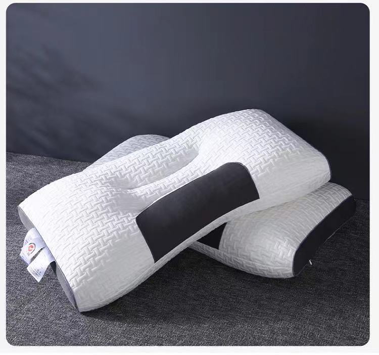 Light Luxury 3D Soybean SPA Massage Pillow Washable Home Adult Cervical Support Single Pillow Pillow Core Wholesale