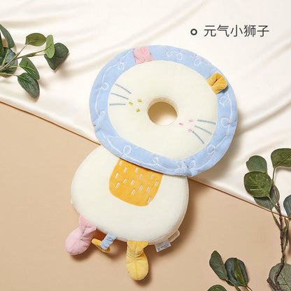 Baby anti-fall can use breathable head protection pad anti-fall pillow children toddler walking head protection cap back brain anti-collision pillow