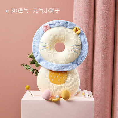 Baby anti-fall can use breathable head protection pad anti-fall pillow children toddler walking head protection cap back brain anti-collision pillow