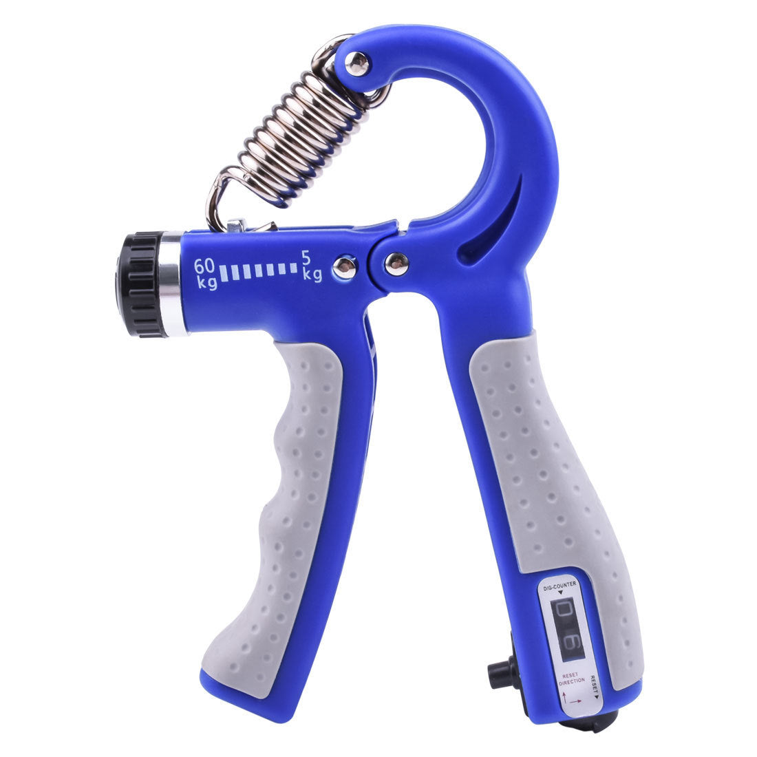 Adjustable Grip R-type Spring Mechanical Counting Grip Multifunctional Finger Rehabilitation Training Gym