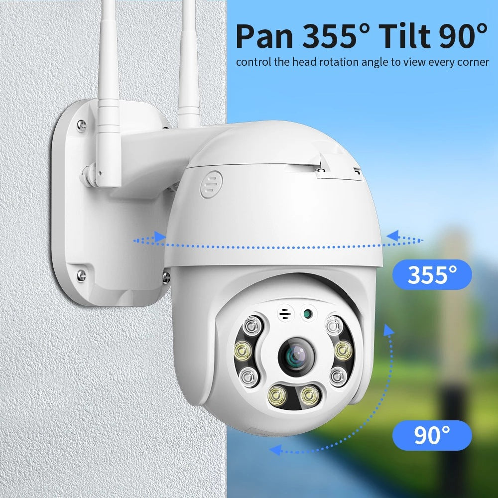 A12 camera HD home security monitoring wireless network camera can plug network cable waterproof cloud ant APP