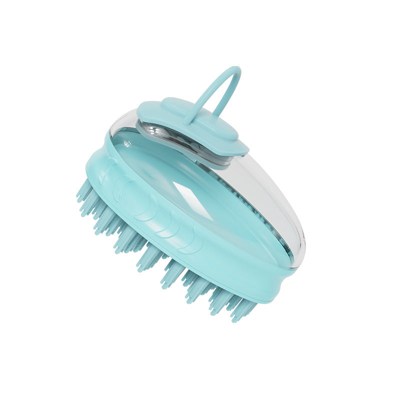 Pet Bath Brush Cat Dog Massage Brush Comb Shower Gel Silicone Bath Brush Bath Artifact Cleaning Supplies