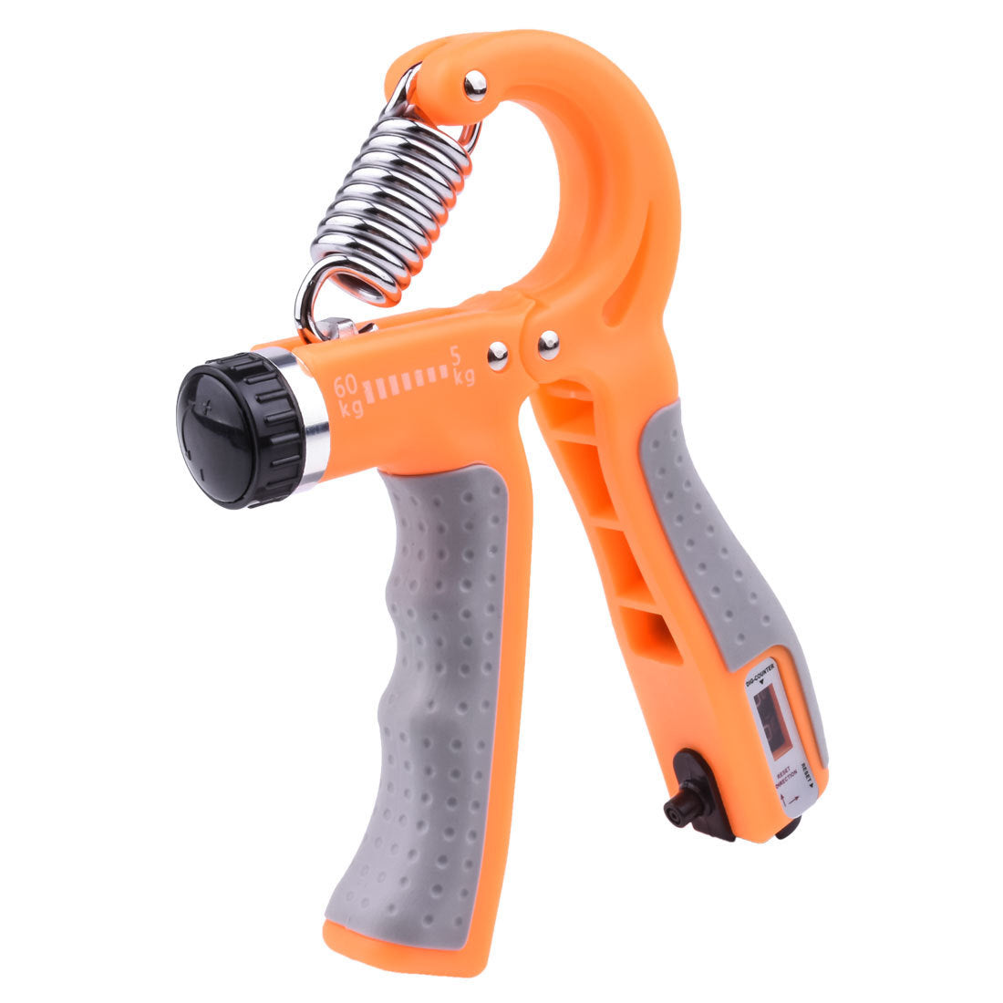 Adjustable Grip R-type Spring Mechanical Counting Grip Multifunctional Finger Rehabilitation Training Gym